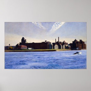 Edward Hopper Sea Kusten Artistic Poster