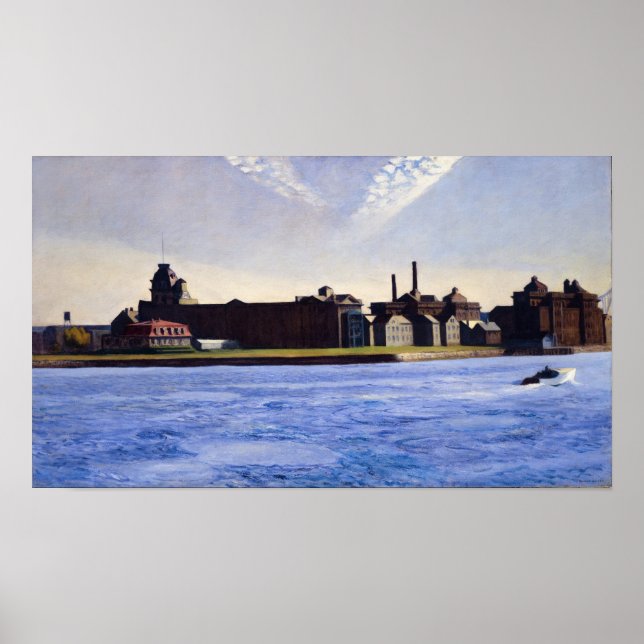 Edward Hopper Sea Kusten Artistic Poster (Framsidan)