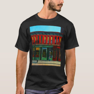 Edward Hopper Tidigt Söndag Morgon 1930 Classic T- T Shirt
