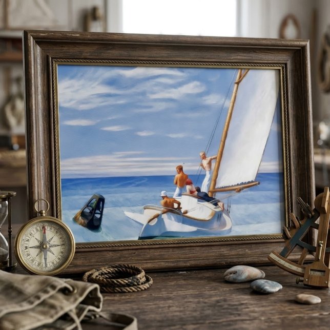 Edward Hopper vintage konstnärlig affisch (Skapare uppladdad)