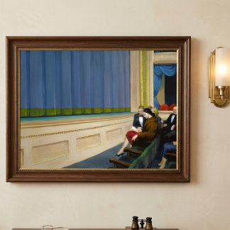 Edward Hopper vintage konstnärlig affisch
