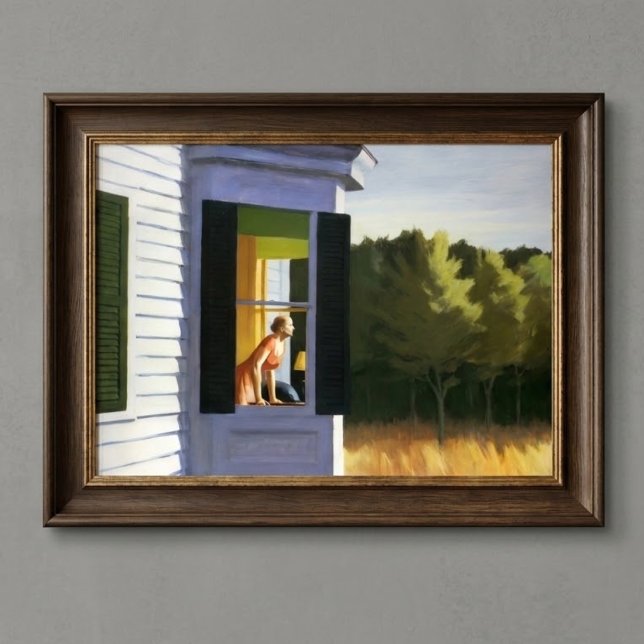 Edward Hopper vintage konstnärlig affisch (Skapare uppladdad)