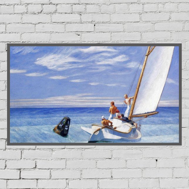 Edward Hopper Wall Decor Print Poster (Skapare uppladdad)