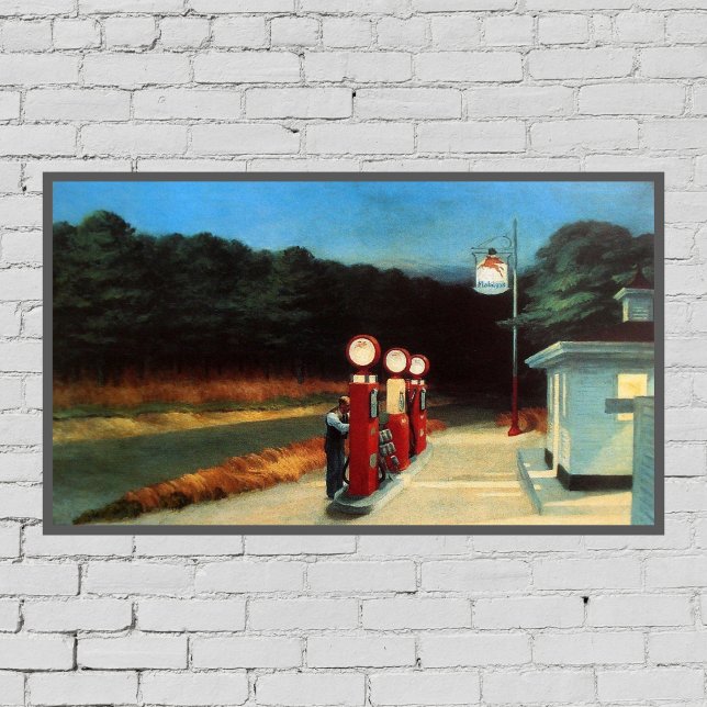 Edward Hopper Wall Decor Print Poster (Skapare uppladdad)