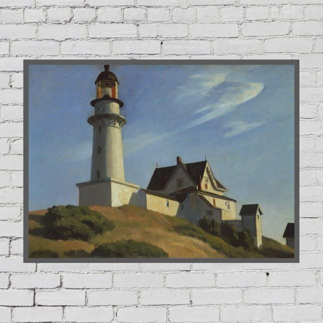 Edward Hopper Wall Decor Print Poster (Skapare uppladdad)