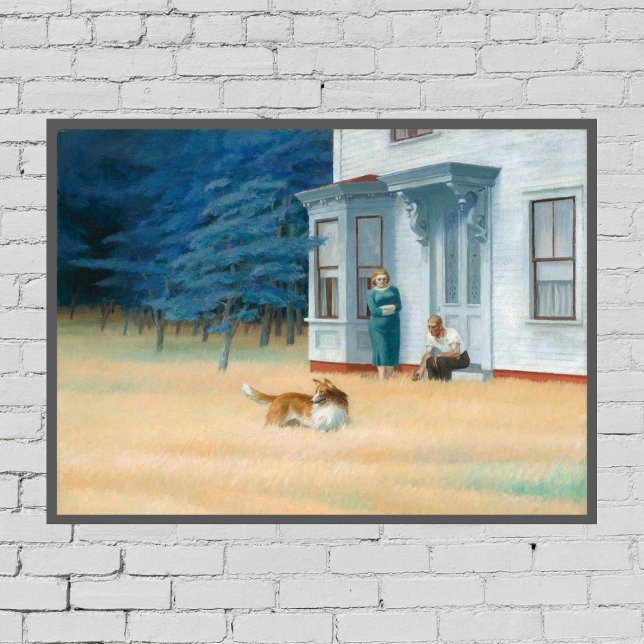 Edward Hopper Wall Decor Print Poster (Skapare uppladdad)