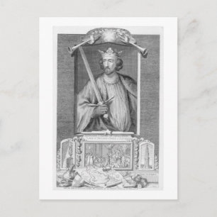 Edward I (1239-1307) Kung i England från 1272, af Vykort