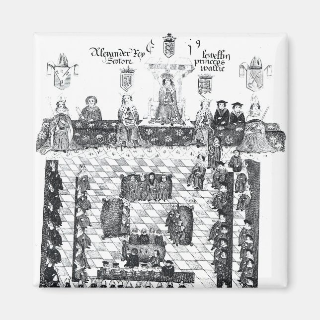 Edward I-parlamentet Magnet (Framsidan)