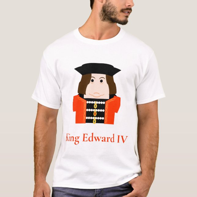 Edward IV, House Kung of England T Shirt (Framsida)