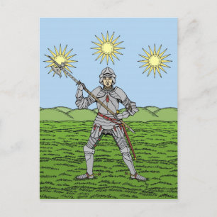 Edward IV i Plate Armor Vykort