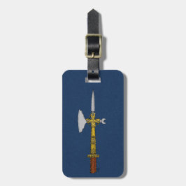 Edward IV-poleaxen Bagagebricka