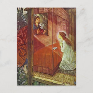 Edward Jones: Annunciation. Guds blomma Vykort