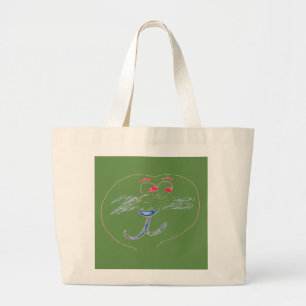 Edward Jumbo Tote Tygkasse