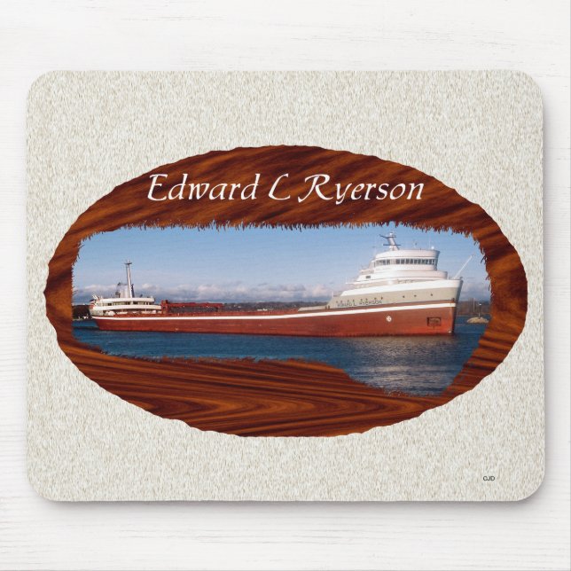 Edward L. Ryerson mousepad Musmatta (Framsidan)