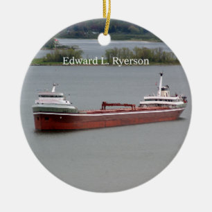 Edward L. Ryerson prydnad Julgransprydnad Keramik