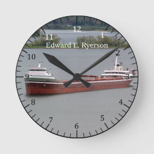 Edward L. Ryersonklocka Rund Klocka