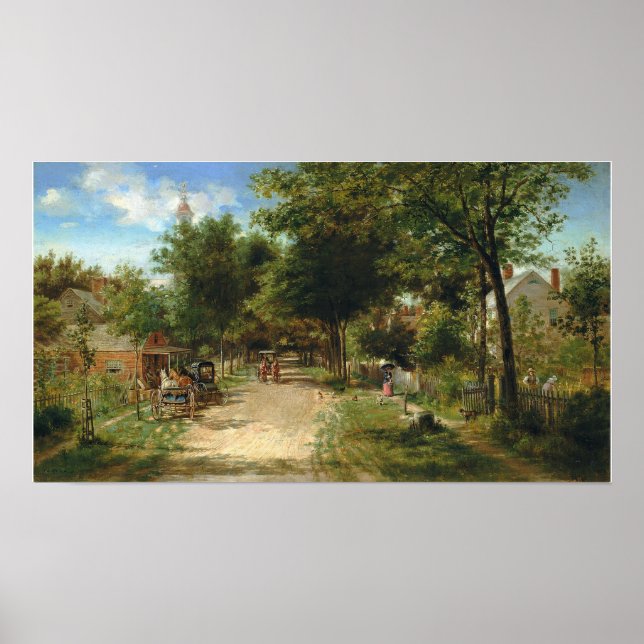 Edward Lamson Henry The Land Store Poster (Framsidan)