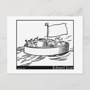 Edward Lear är Jumblies Vykort