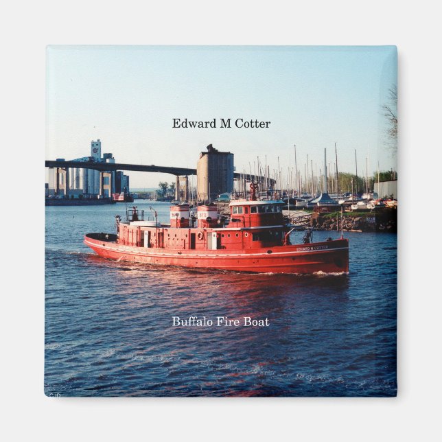 Edward M. Cotter magnet (Framsidan)