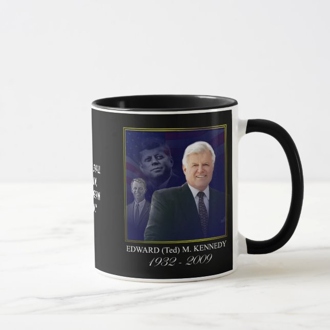 Edward M Kennedy - med jacken och Bobby Mugg (Höger)
