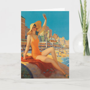 Edward Mason Eggleston Atlantic City Beach Kort