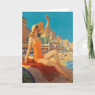 Edward Mason Eggleston Atlantic City Beach Kort