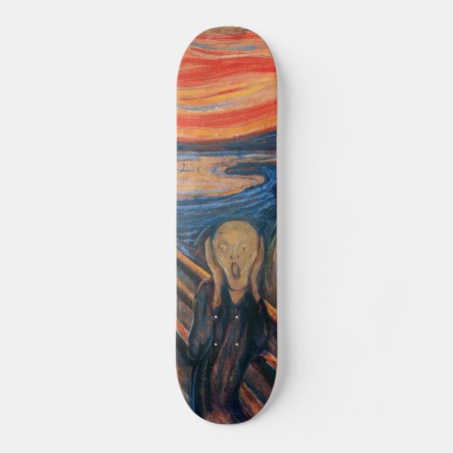 Edward mumsar skriet skateboard bräda 19,5 cm (Framsida)