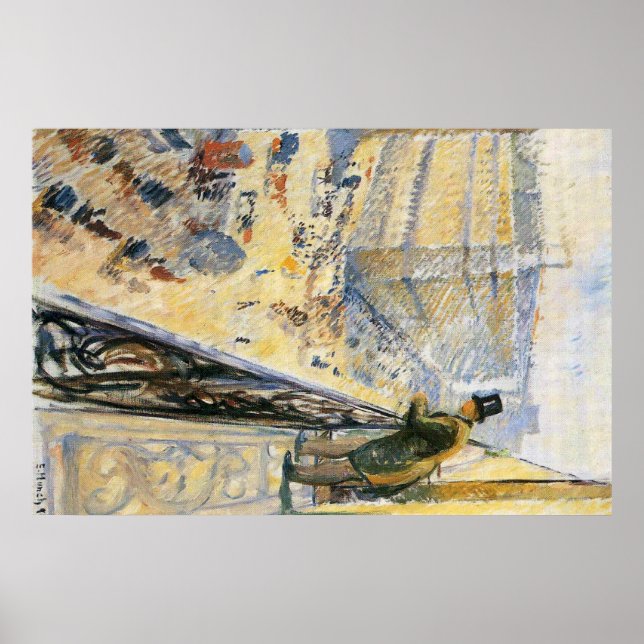 Edward Munch Art Painting Poster (Framsidan)