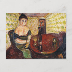 Edward Munch Art Painting Vykort