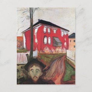 Edward Munch Art Painting Vykort