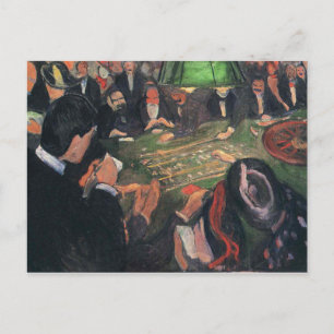 Edward Munch Art Painting Vykort