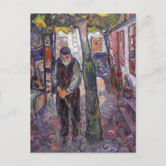 Edward Munch Art Painting Vykort