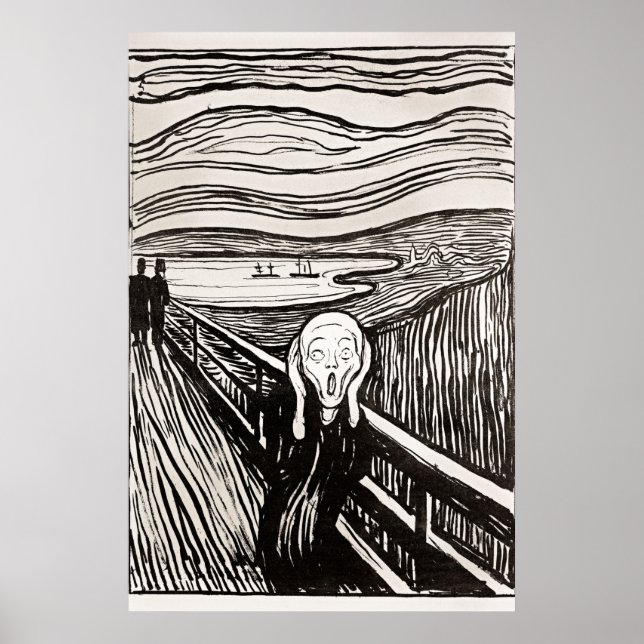 Edward Munch Poster (Framsidan)
