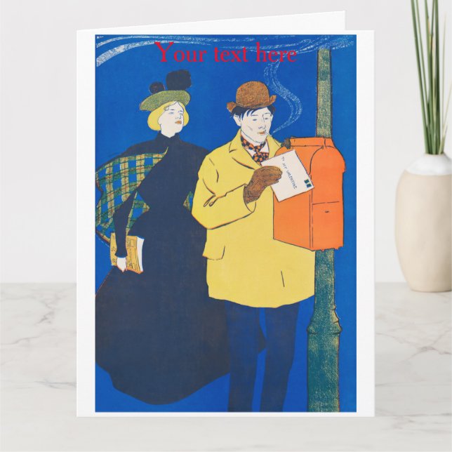 Edward Penfield Kort (Framsida)