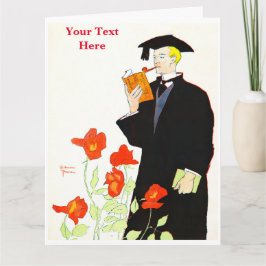 Edward Penfield-kort för mappad hälsning Kort