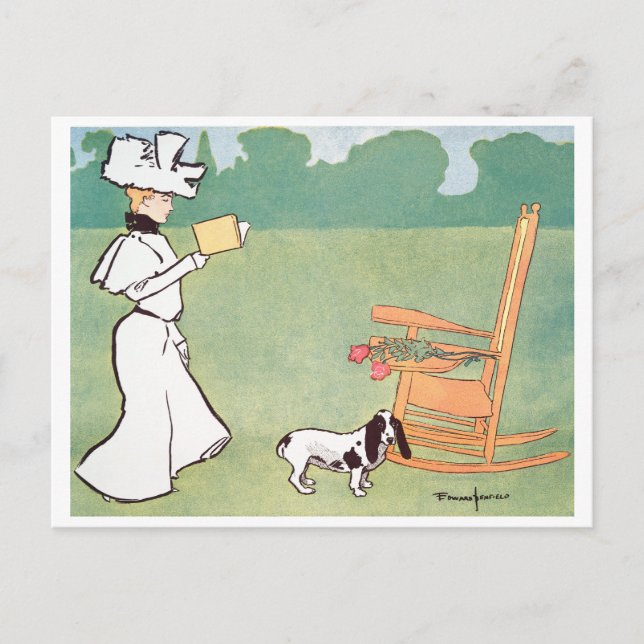 Edward Penfield Vykort (Framsida)