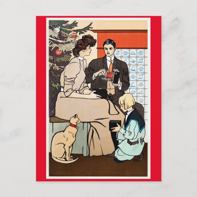 Edward Penfield Vykort (Framsida)