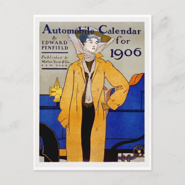 Edward Penfield Vykort (Framsida)