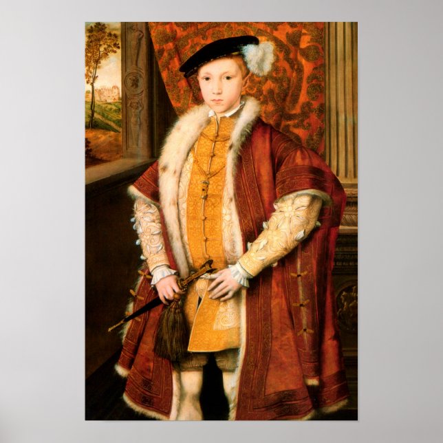 Edward, Prince of Wales (Edward VI of England) Poster (Framsidan)