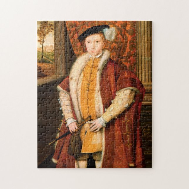 Edward, Prince of Wales (Edward VI of England) Pussel (Vertikal)