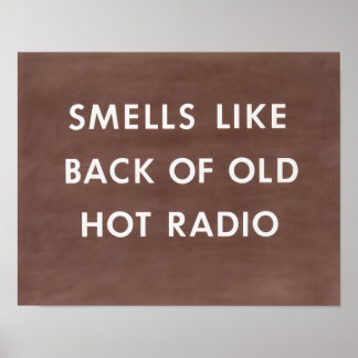 Edward Ruscha - Luktar som Baksidan av Gammal Het Poster