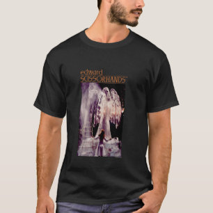 Edward Scissorhand Iconic Ice Angel Sculpture Big T Shirt