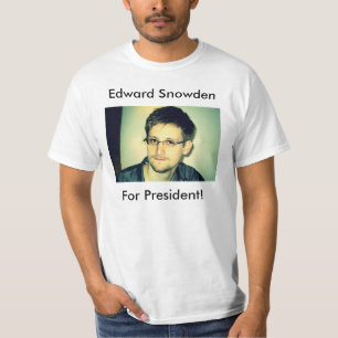 Edward Snowden för president! Tröja