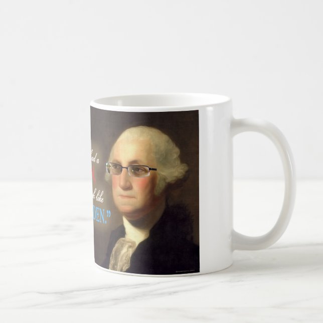 Edward Snowden - Georges Washington Sonmugg Kaffemugg (Höger)