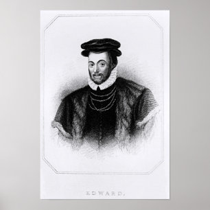 Edward som är norr från 'loge brittiska porträt poster