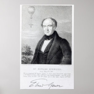 Edward Spencer, litografi by Day & Haghe Poster