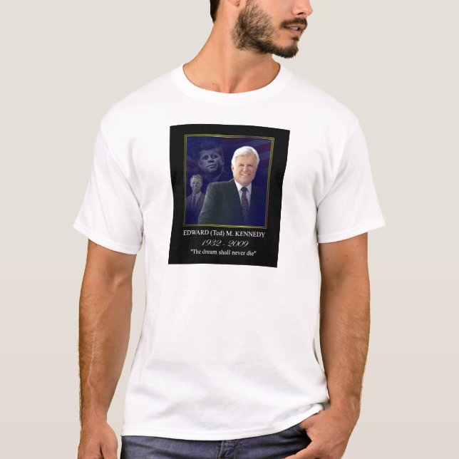 Edward (Ted) Kennedy - i Memorium T Shirt (Framsida)