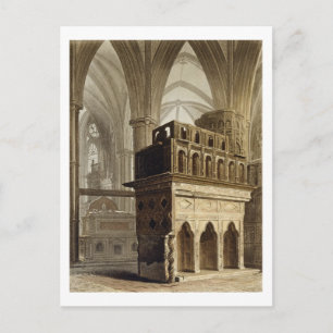 Edward the Confessor's Monument, plåt M från Wes Vykort