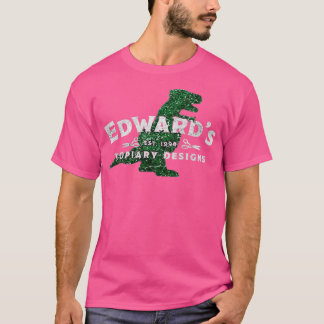 Edward Topiary Design Funny T Shirt