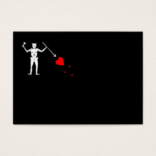 Edward undervisar piratflagga visitkort